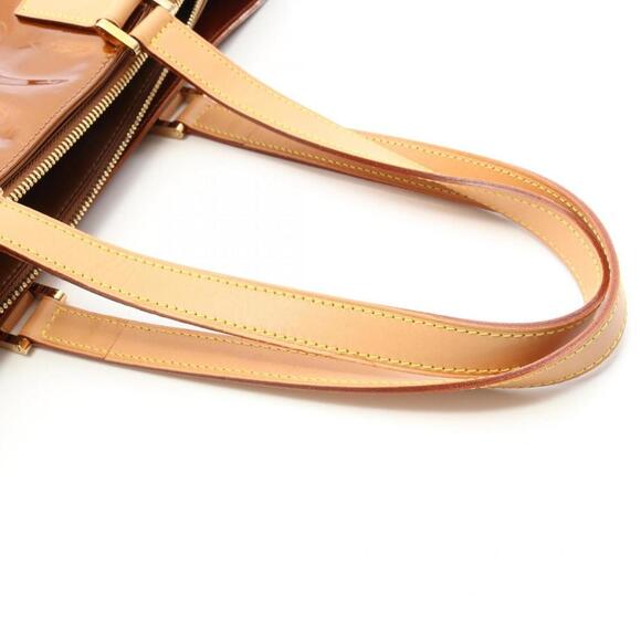 LOUIS VUITTON Brown Leather Tote Bag - Picture 8 of 10